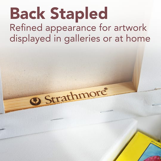 Strathmore 300 Series Traditional Stretched Canvas, 24" x 36"